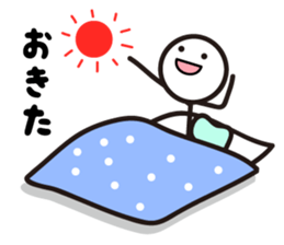 Pretty stick figure sticker2 sticker #9704406