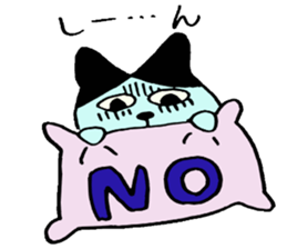 CAT and DOG for VALENTINE sticker #9704466