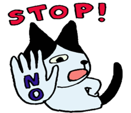 CAT and DOG for VALENTINE sticker #9704486