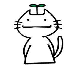 Sprout Cat sticker #9705148