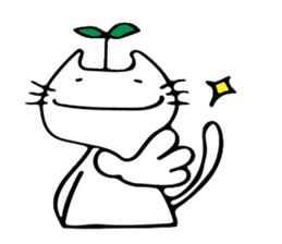 Sprout Cat sticker #9705160