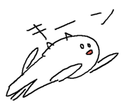 Everyday Paper Cat sticker #9705296