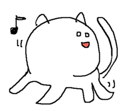 Everyday Paper Cat sticker #9705304