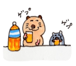 Kinkuma hamster "Hamuhamu"7 sticker #9705388