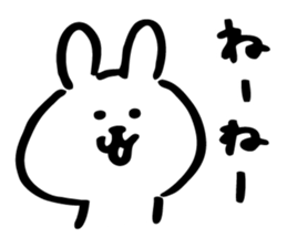 The Kawaii Rabbit sticker #9705648