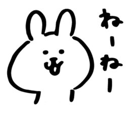 The Kawaii Rabbit sticker #9705648