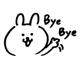 The Kawaii Rabbit sticker #9705654