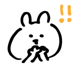 The Kawaii Rabbit sticker #9705656