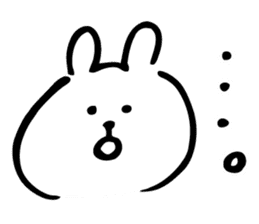 The Kawaii Rabbit sticker #9705664
