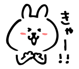 The Kawaii Rabbit sticker #9705667