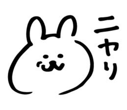 The Kawaii Rabbit sticker #9705668