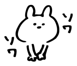 The Kawaii Rabbit sticker #9705669