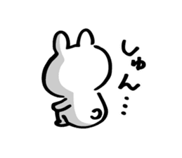 The Kawaii Rabbit sticker #9705675