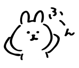 The Kawaii Rabbit sticker #9705676