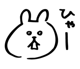 The Kawaii Rabbit sticker #9705677