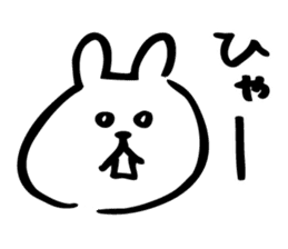 The Kawaii Rabbit sticker #9705677