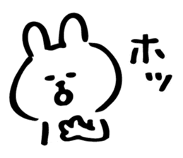 The Kawaii Rabbit sticker #9705682
