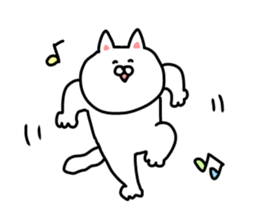 Reaction of the cat sticker #9705817