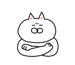 Reaction of the cat sticker #9705836