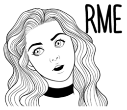 3 Letters Girls sticker #9705862