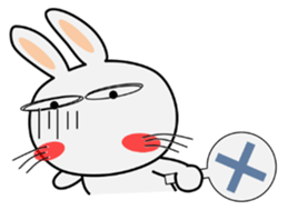 Cute Rabbit Everyday 2nd sticker #9705889