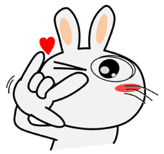Cute Rabbit Everyday 2nd sticker #9705892