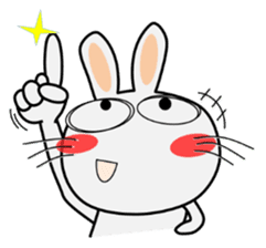 Cute Rabbit Everyday 2nd sticker #9705894