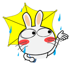 Cute Rabbit Everyday 2nd sticker #9705897
