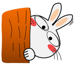 Cute Rabbit Everyday 2nd sticker #9705900