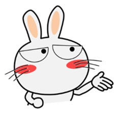 Cute Rabbit Everyday 2nd sticker #9705901