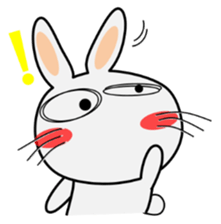 Cute Rabbit Everyday 2nd sticker #9705902