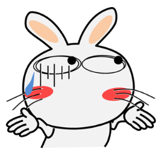 Cute Rabbit Everyday 2nd sticker #9705905