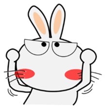 Cute Rabbit Everyday 2nd sticker #9705907