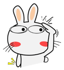 Cute Rabbit Everyday 2nd sticker #9705911