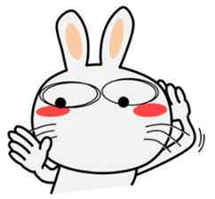 Cute Rabbit Everyday 2nd sticker #9705915