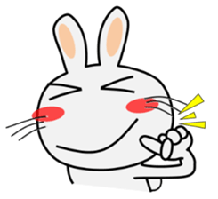 Cute Rabbit Everyday 2nd sticker #9705924