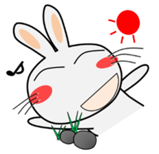 Cute Rabbit Everyday 2nd sticker #9705926