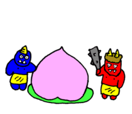 Momotaro3 Childhood3 sticker #9706287