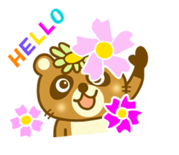 Raccoon Danngo chan sticker #9706810