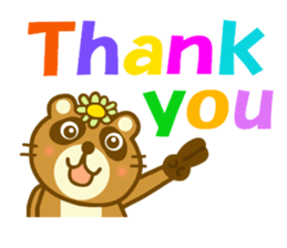 Raccoon Danngo chan sticker #9706811