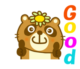 Raccoon Danngo chan sticker #9706820