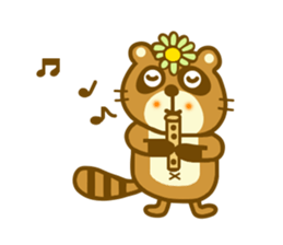 Raccoon Danngo chan sticker #9706830