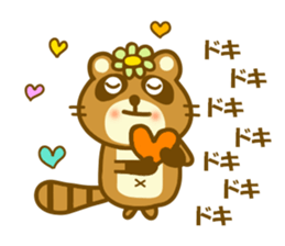 Raccoon Danngo chan sticker #9706846