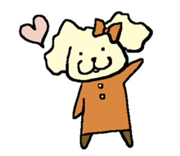 I, I'm a wolf. sticker #9707300