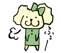 I, I'm a wolf. sticker #9707312