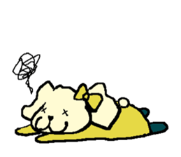 I, I'm a wolf. sticker #9707314