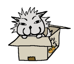 I, I'm a wolf. sticker #9707324