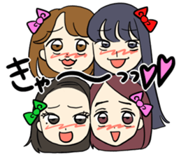 Super Pretty Girls sticker #9707681