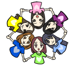 Super Pretty Girls sticker #9707687