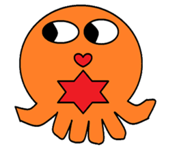 Small octopus sticker #9708210